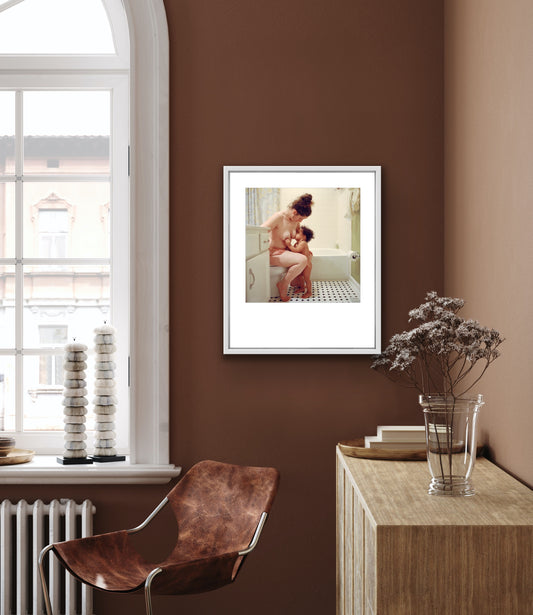 Anna Ogier-Bloomer - Nursing and peeing, Cincinnati, Ohio